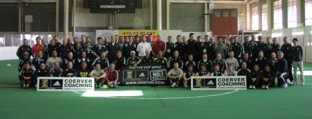 Coerver North Shore Coaches at the 2008 Coerver Convention
