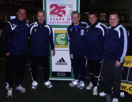 Coerver Virginia with Charlie and Alfred