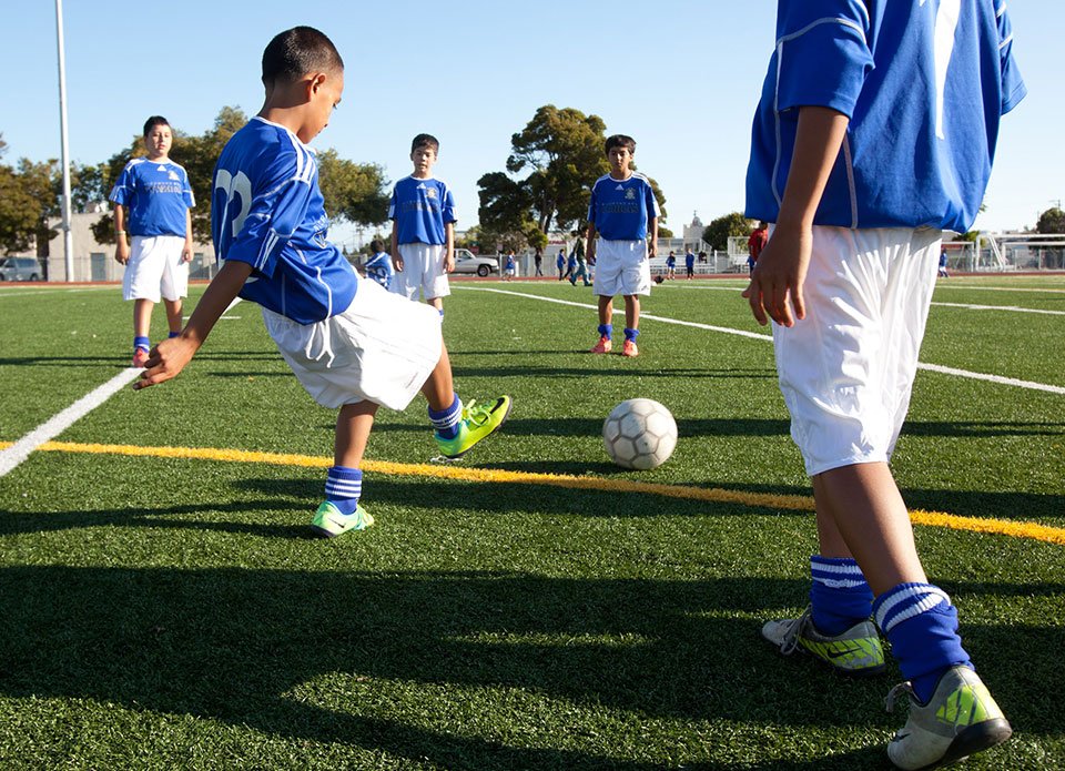 Soccer Skills - U-turn, Drag back, and sprint away